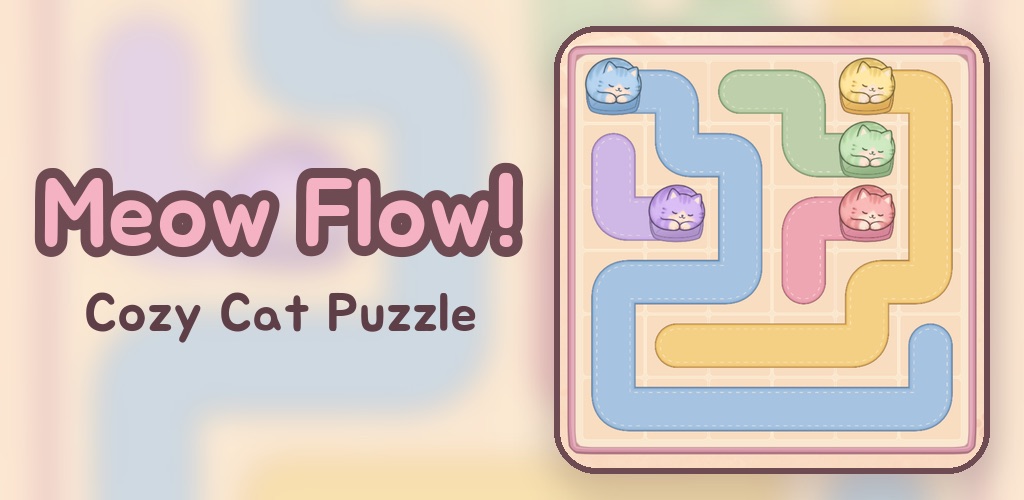 Meow Flow! Cozy Cat Puzzle